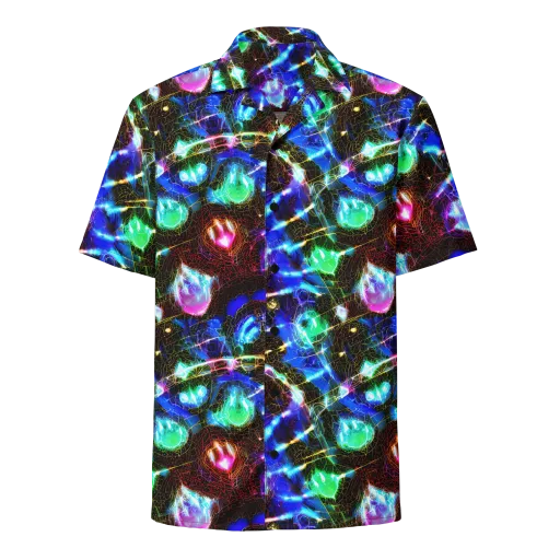 Galactic Vein on a Button Shirt