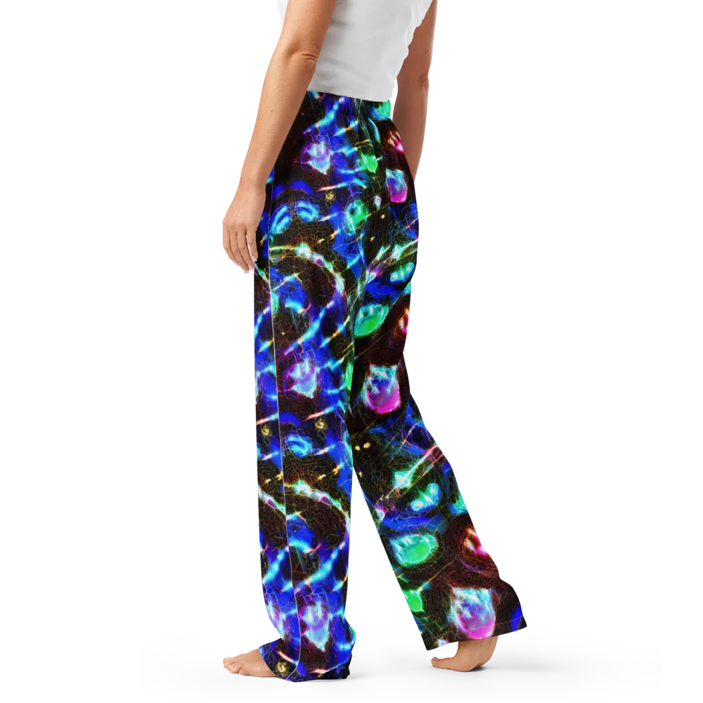 Galactic Vein on Women's Pajama Pants — Left