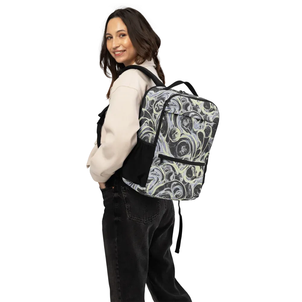 Moonlit Melt on Utility Backpack — Back
