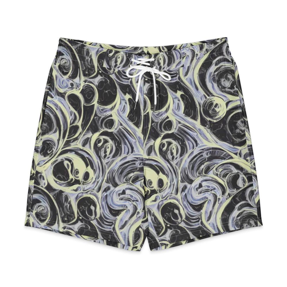 Moonlit Melt on Men's Board Shorts — Front