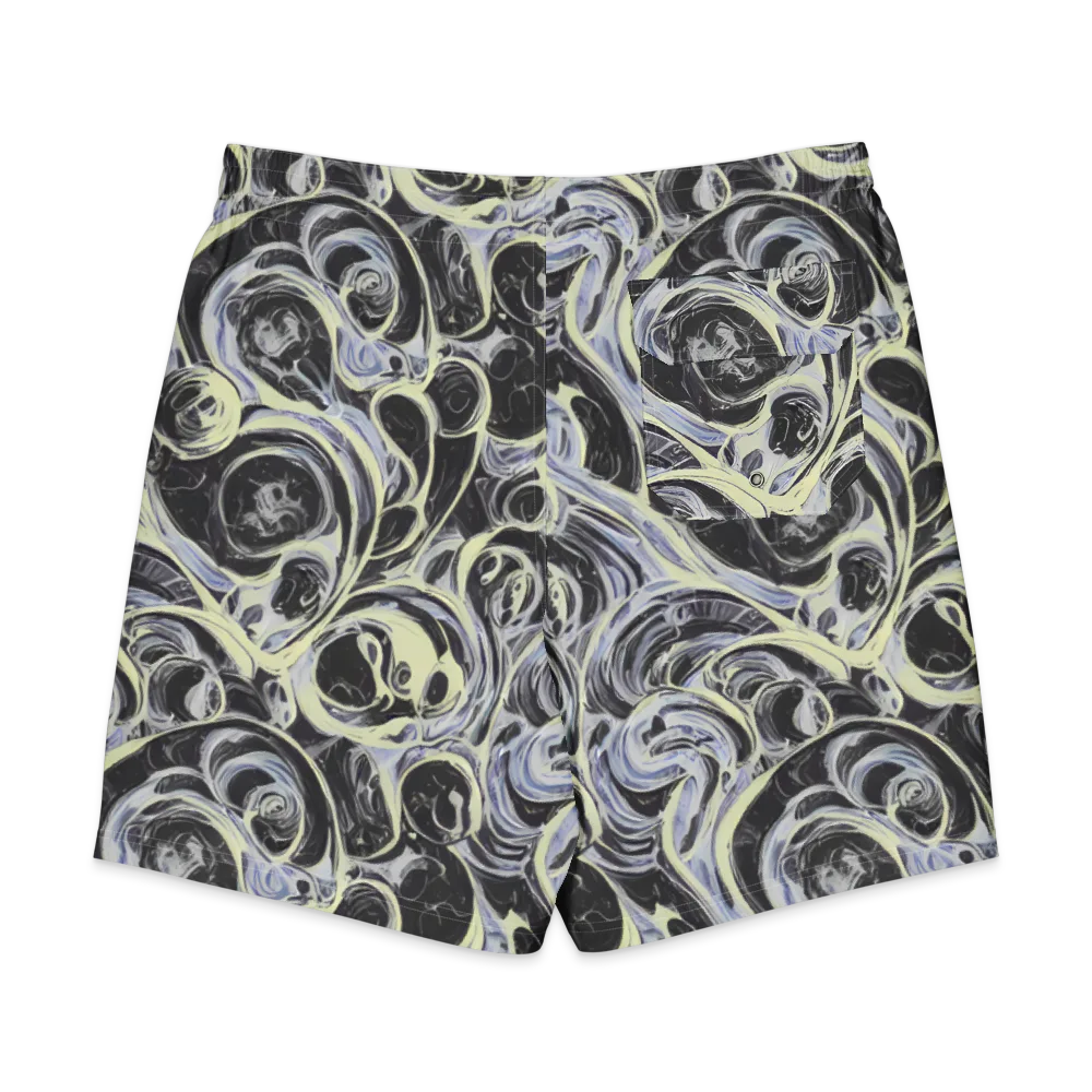 Moonlit Melt on Men's Board Shorts — Back