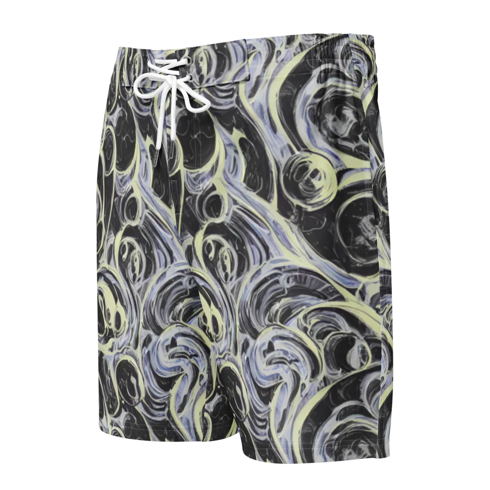 Moonlit Melt on Men's Board Shorts — Front