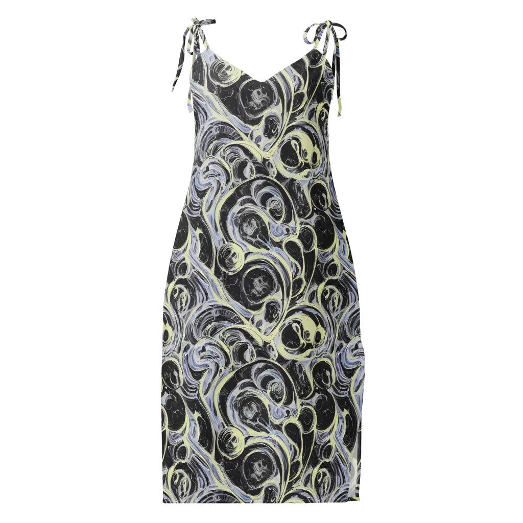 Moonlit Melt on Slip Dress — Front