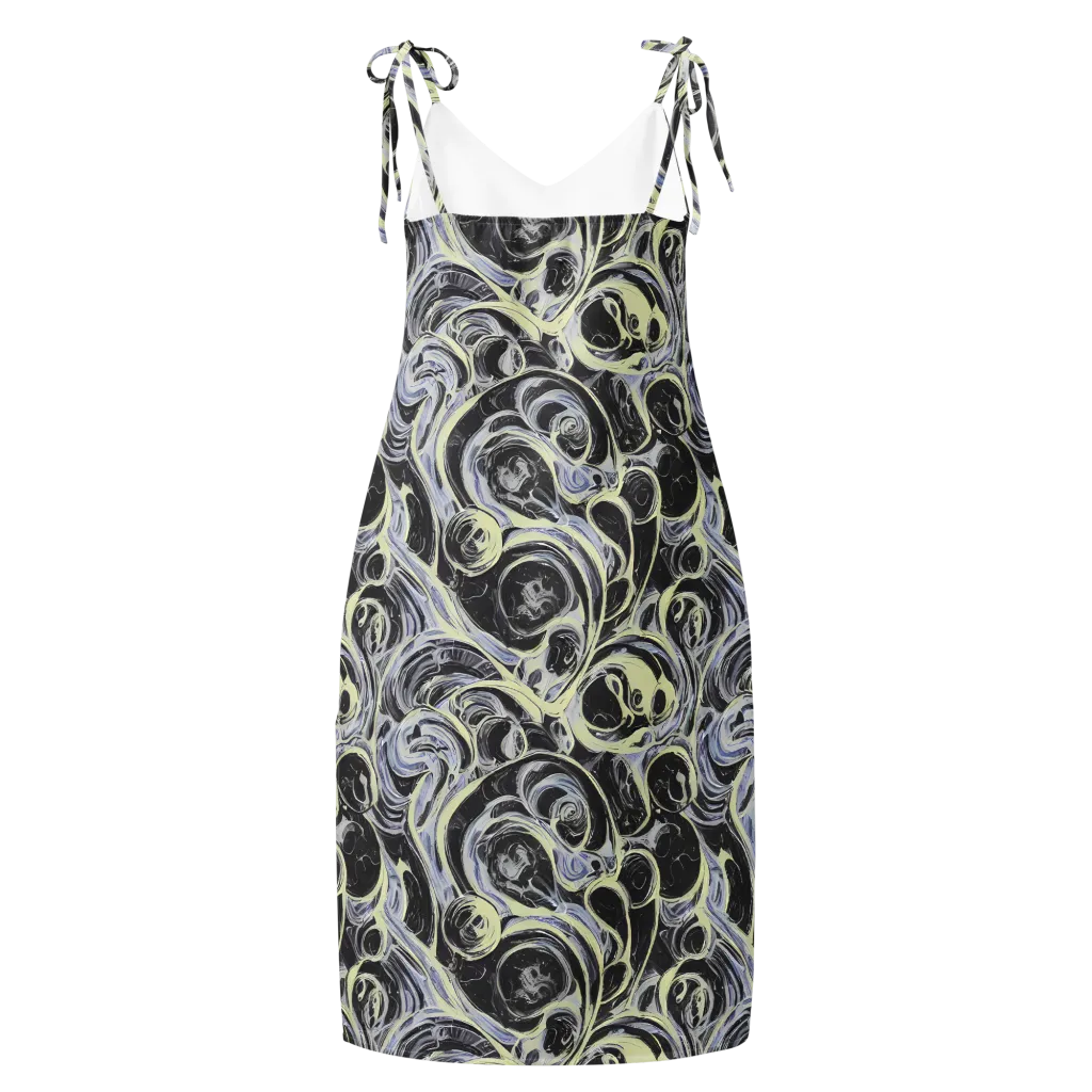 Moonlit Melt on Slip Dress — Back