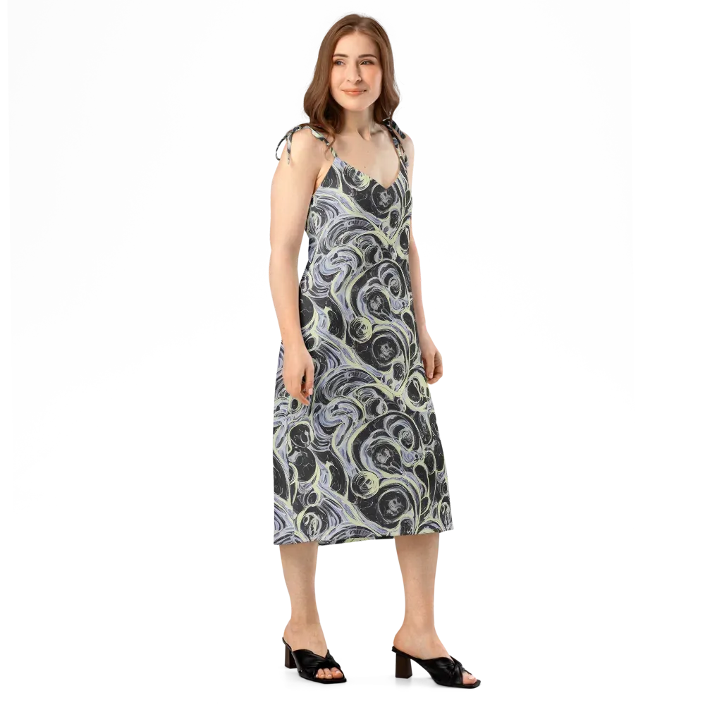 Moonlit Melt on Slip Dress — Right Front