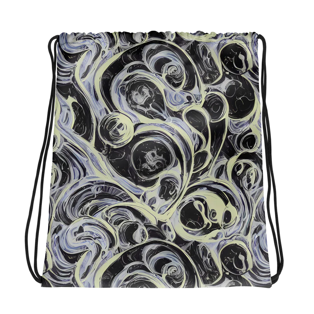Moonlit Melt on Drawstring Bag — Photo