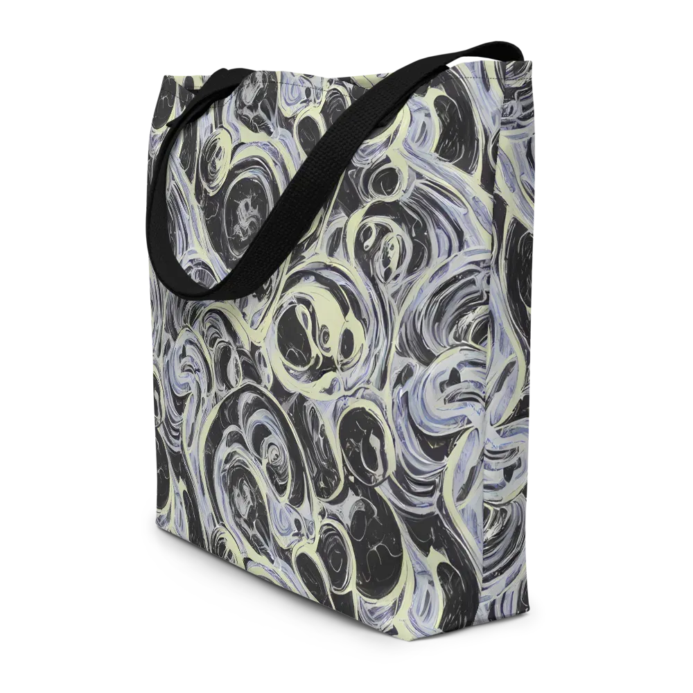 Moonlit Melt on Large Tote Bag W/ Pocket — Front