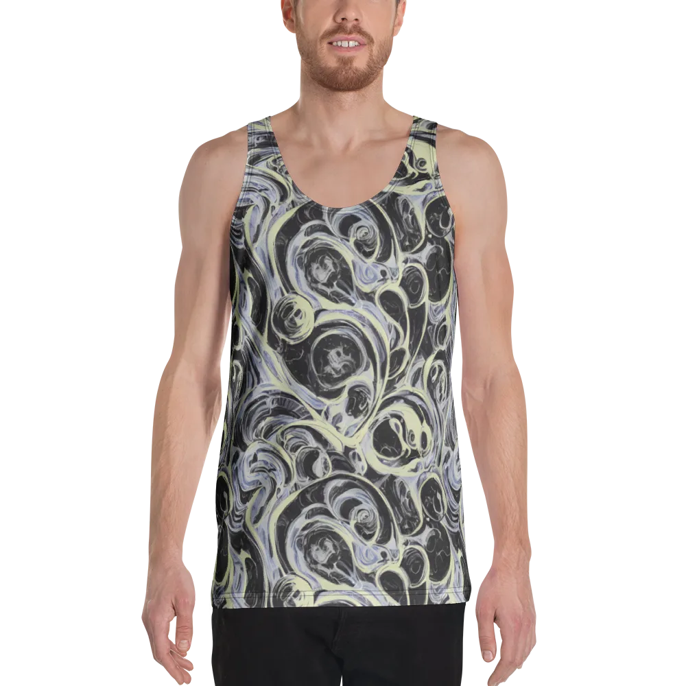 Moonlit Melt on Men's Tank Top — Front