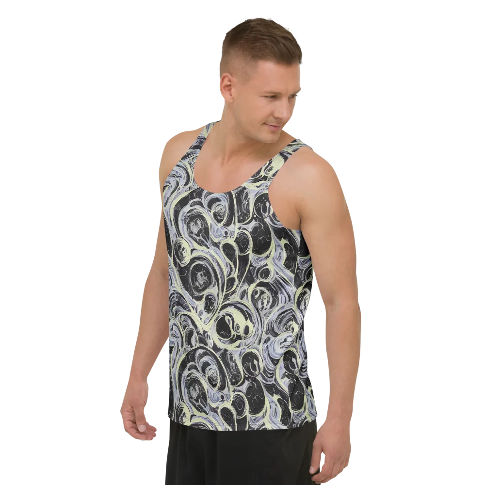 Moonlit Melt on Men's Tank Top — Left Front