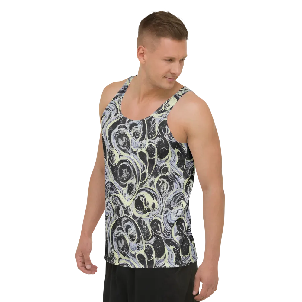 Moonlit Melt on Men's Tank Top — Left Front