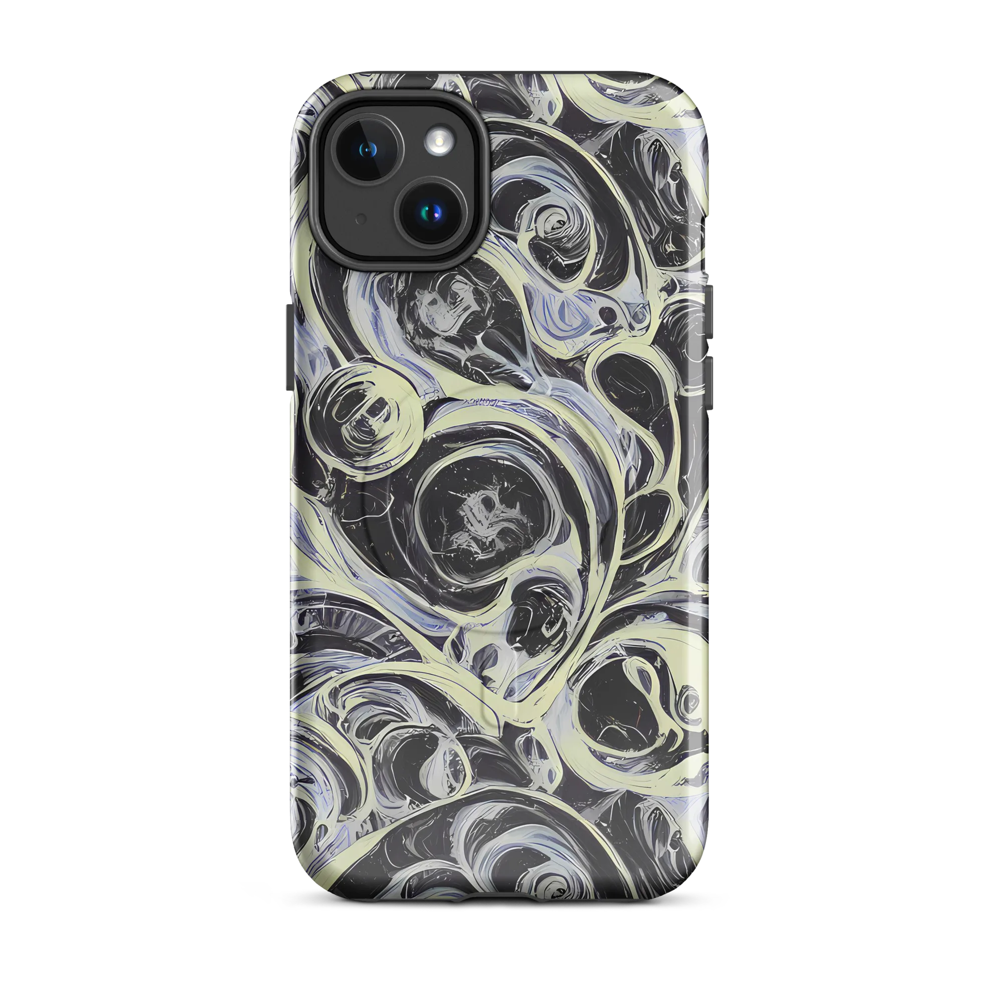 Moonlit Melt on MagSafe Tough Case for iPhone® — Front