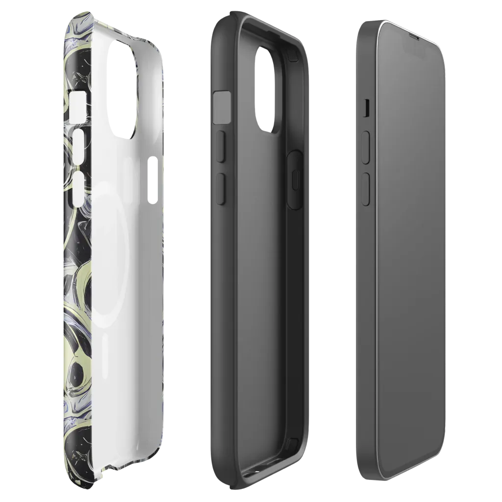 Moonlit Melt on MagSafe Tough Case for iPhone® — Front