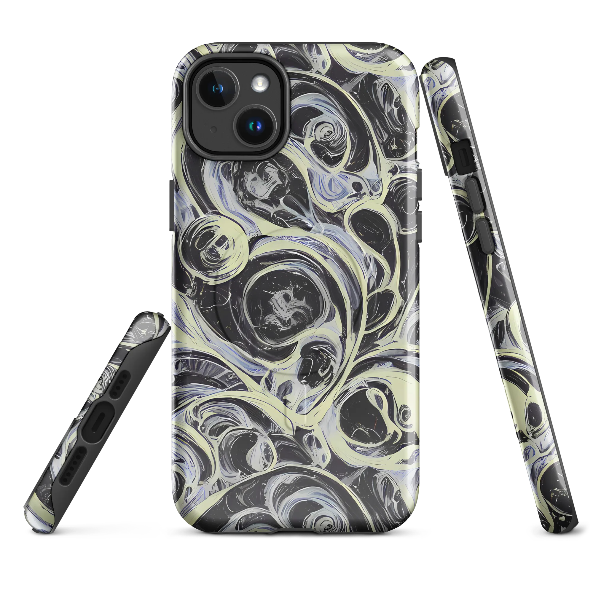 Moonlit Melt on MagSafe Tough Case for iPhone® — Front