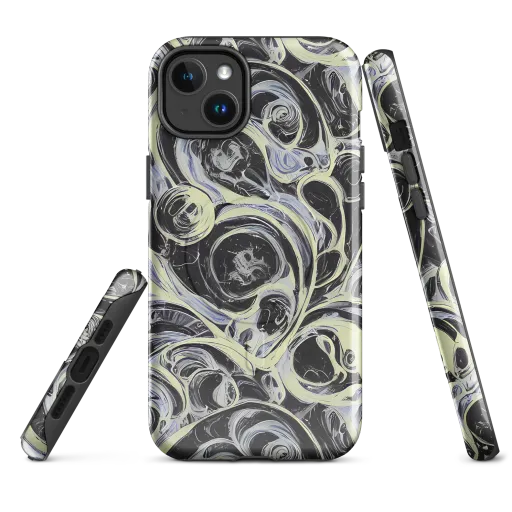 Moonlit Melt on a MagSafe Tough Case for iPhone®