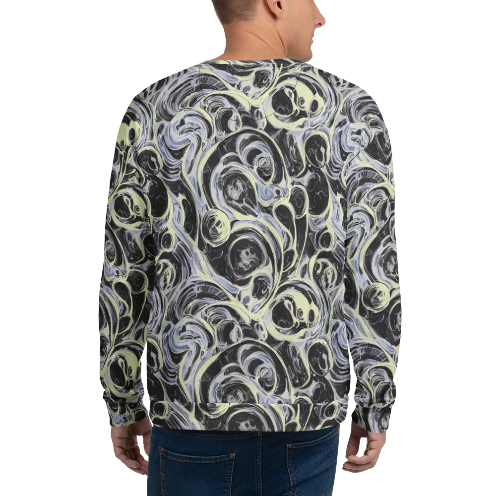Moonlit Melt on Sweatshirt — Back