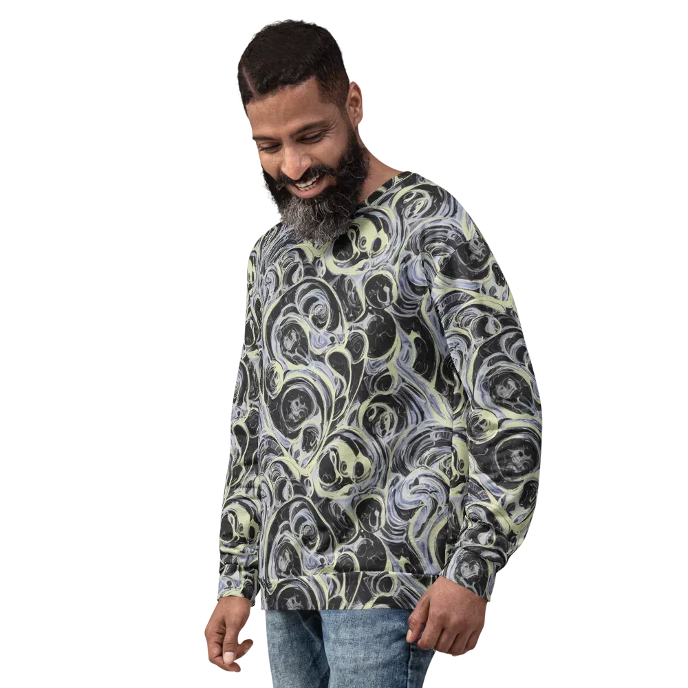 Moonlit Melt on Sweatshirt — Left Front