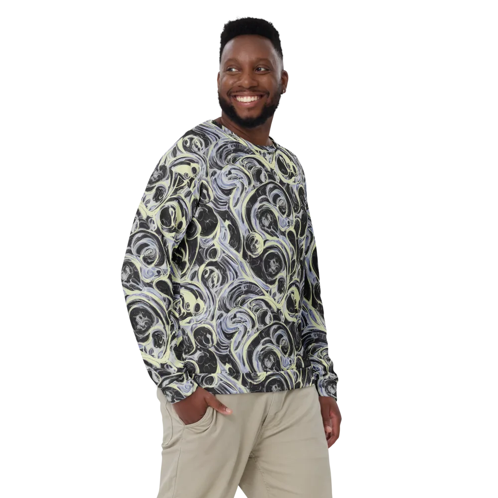 Moonlit Melt on Sweatshirt — Front