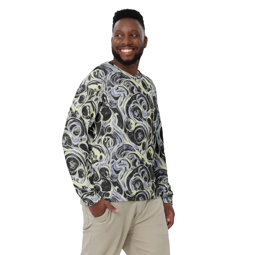 Moonlit Melt on Sweatshirt — Front