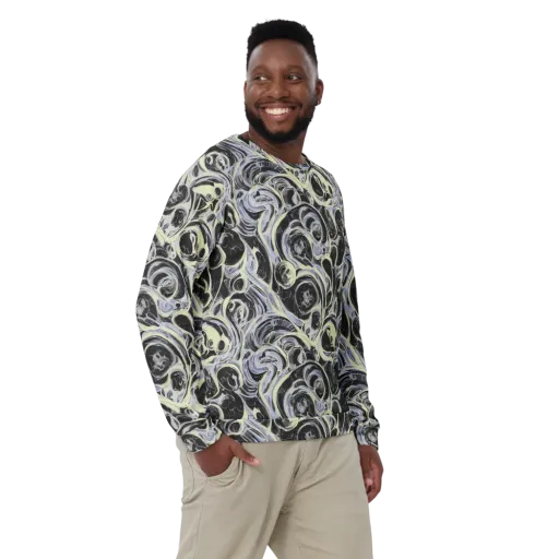 Moonlit Melt on a Sweatshirt