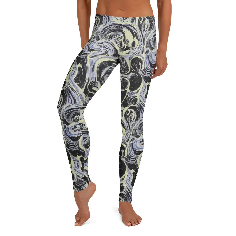 Moonlit Melt on Leggings — Front