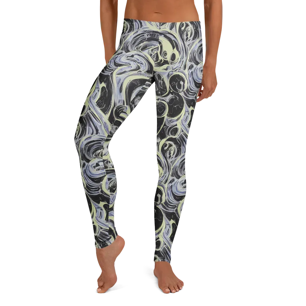 Moonlit Melt on Leggings — Front
