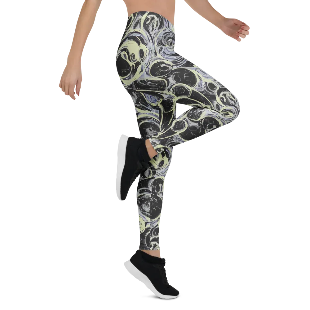 Moonlit Melt on Leggings — Right