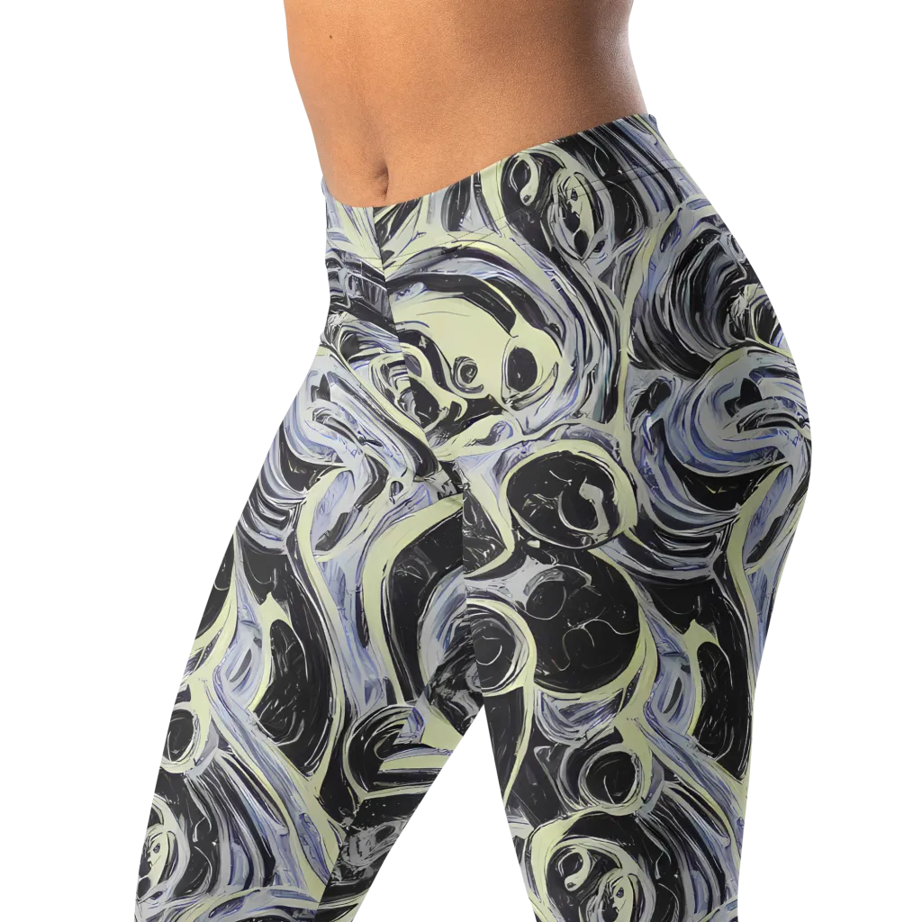 Moonlit Melt on Leggings — Left Front