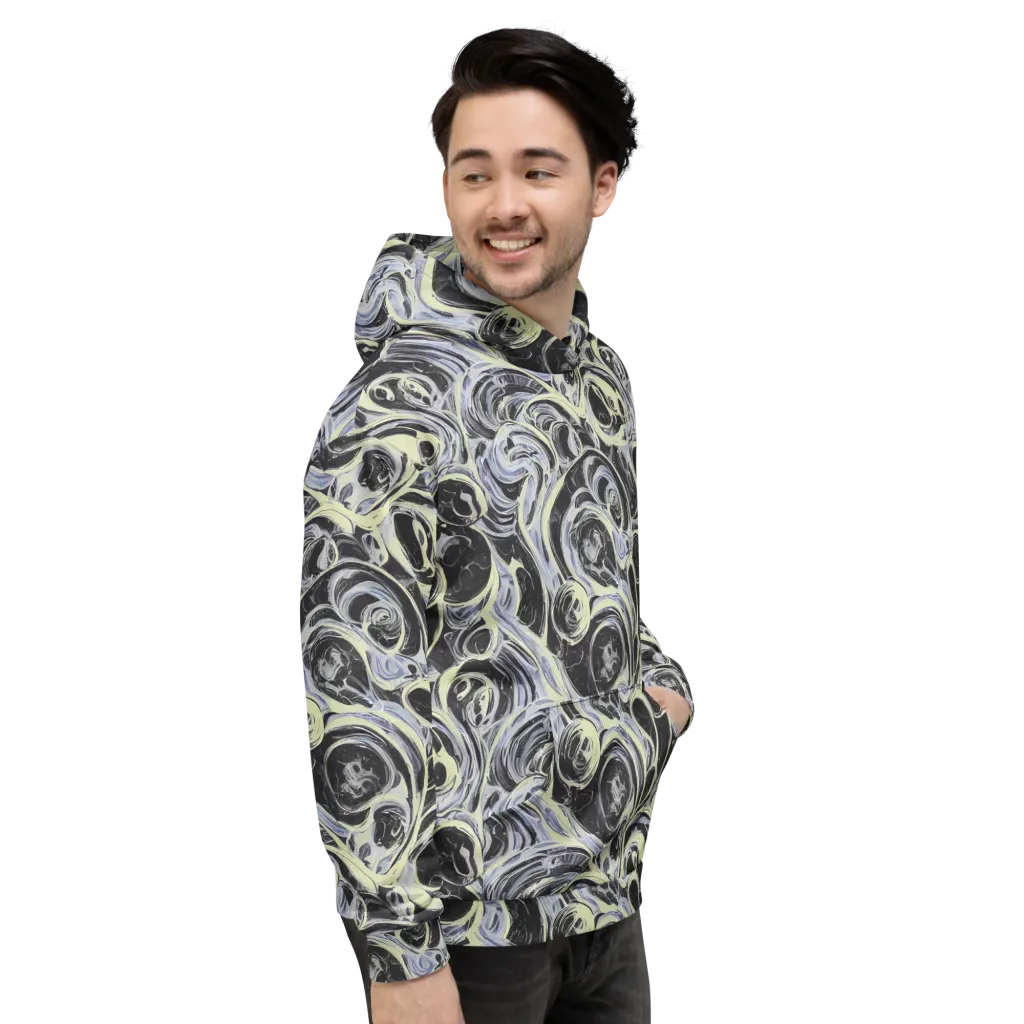 Moonlit Melt on Hoodie — Right