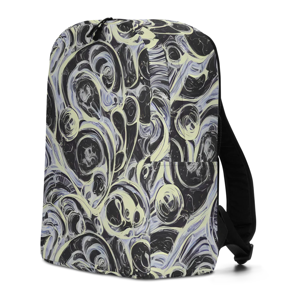 Moonlit Melt on Minimalist Backpack — Left