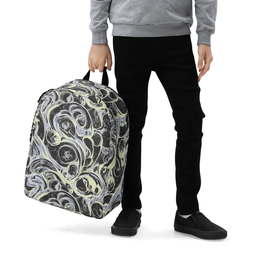 Moonlit Melt on Minimalist Backpack — Zoomed-in