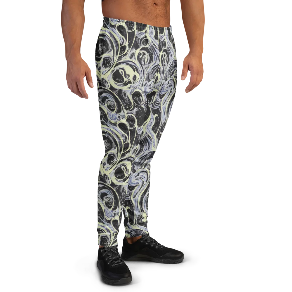 Moonlit Melt on Men's Joggers — Right