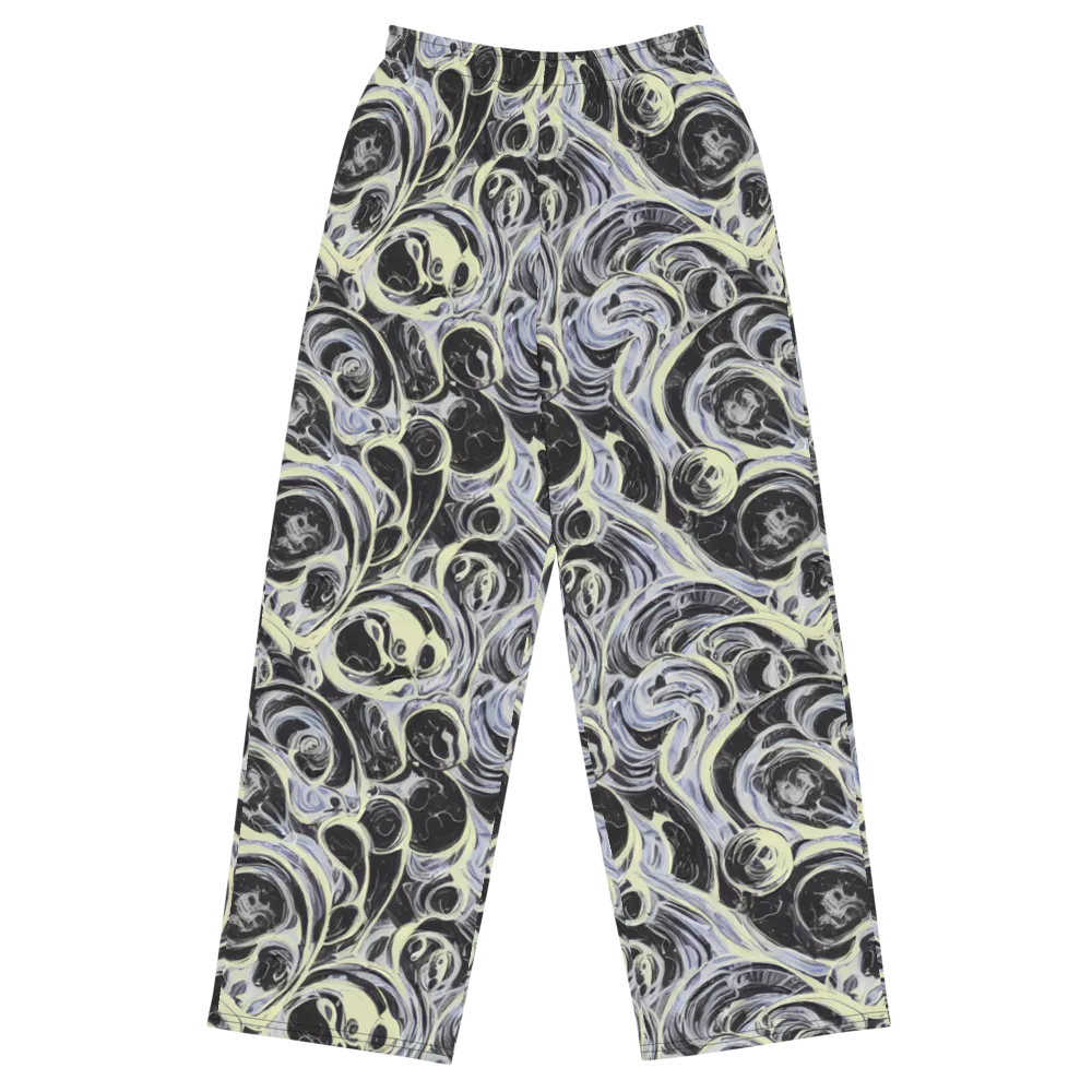 Moonlit Melt on Wide-Leg Pants — Front