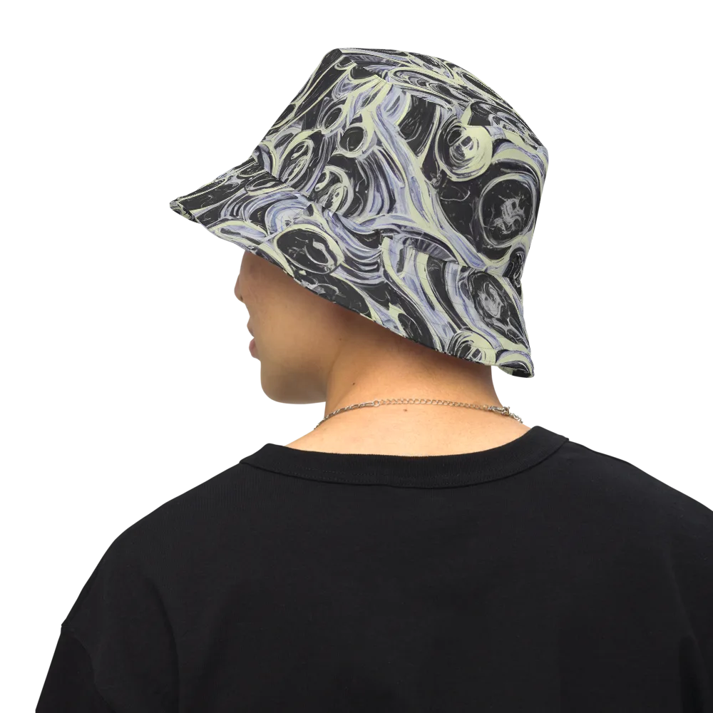Moonlit Melt on Reversible Bucket Hat — Back Inside