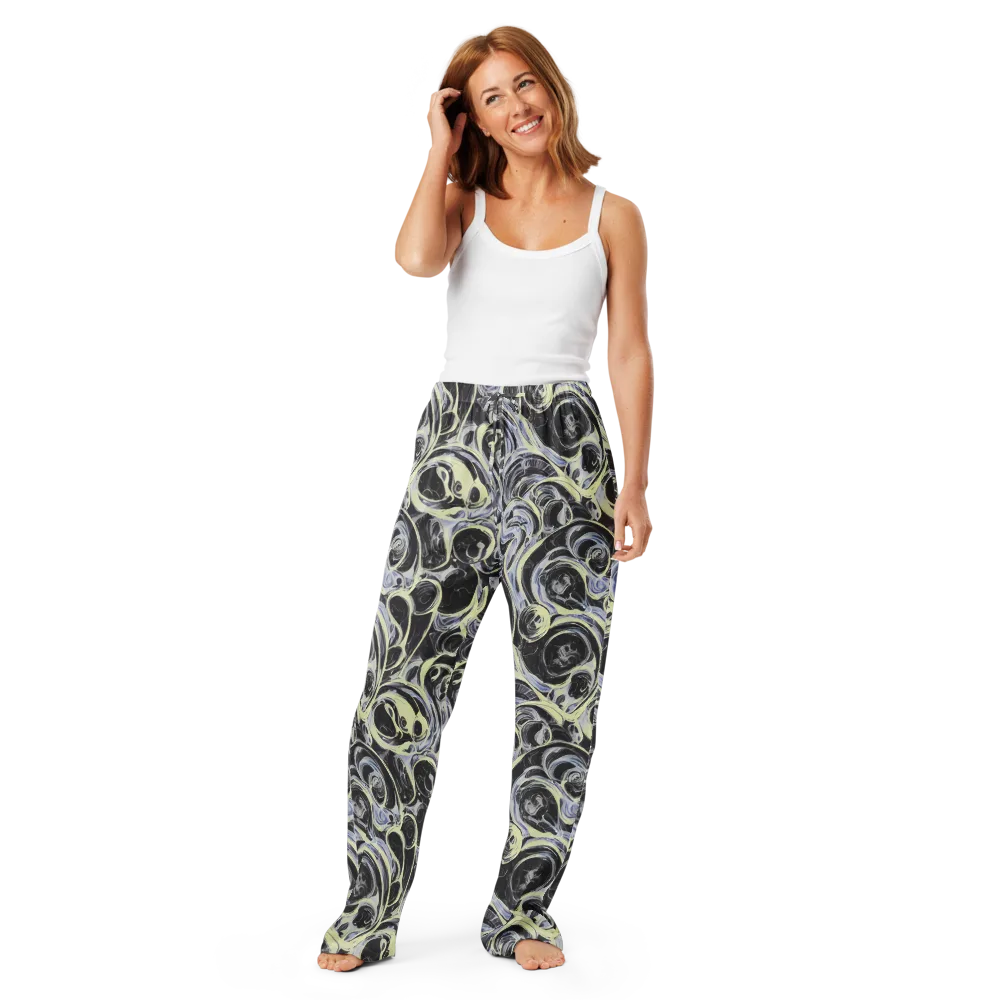 Moonlit Melt on Women's Pajama Pants — Front