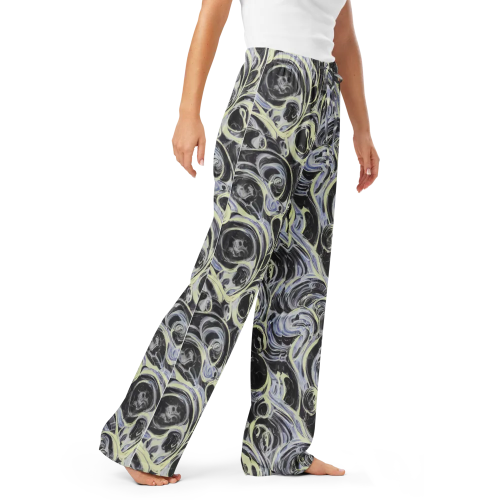 Moonlit Melt on Women's Pajama Pants — Right Front