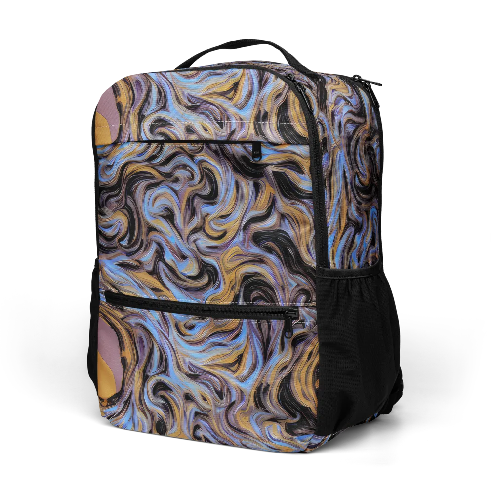 Sapphire Smoke on Utility Backpack — Left Front