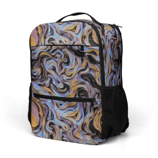 Sapphire Smoke on a Utility Backpack