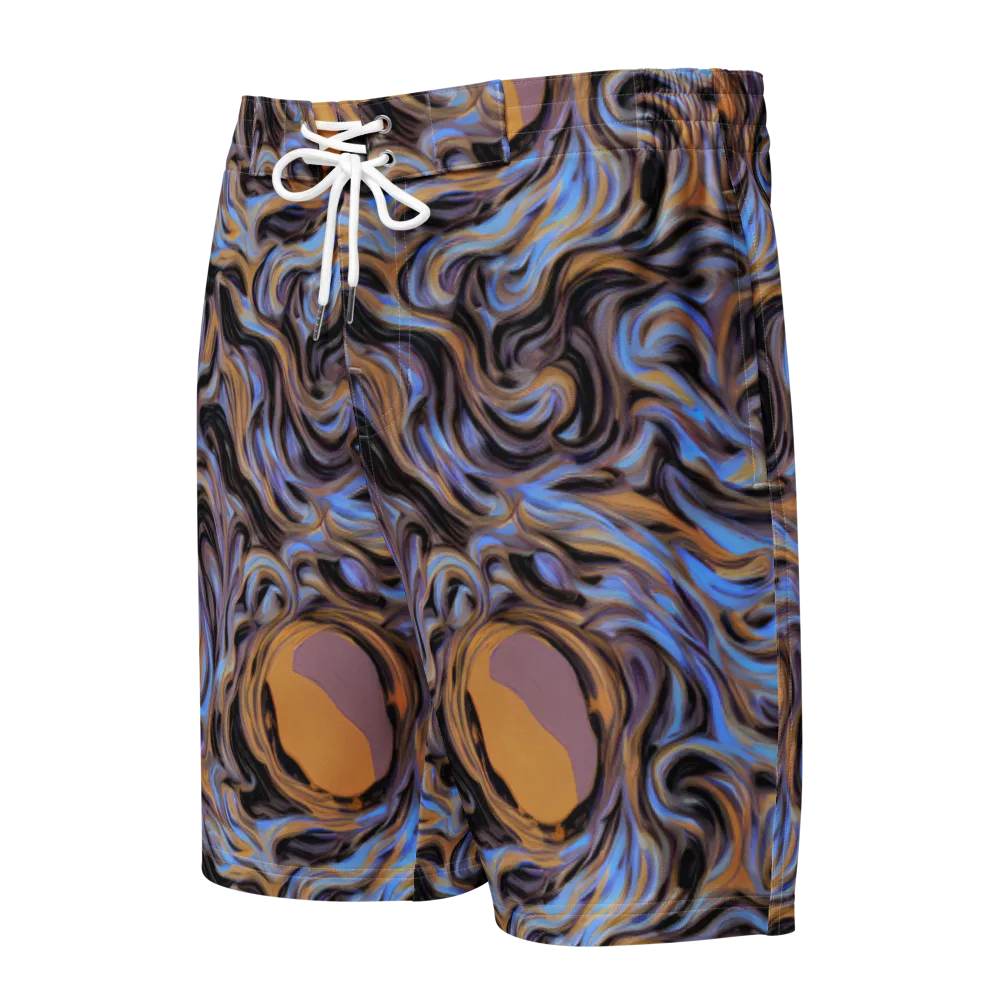 Sapphire Smoke on Men's Board Shorts — Front