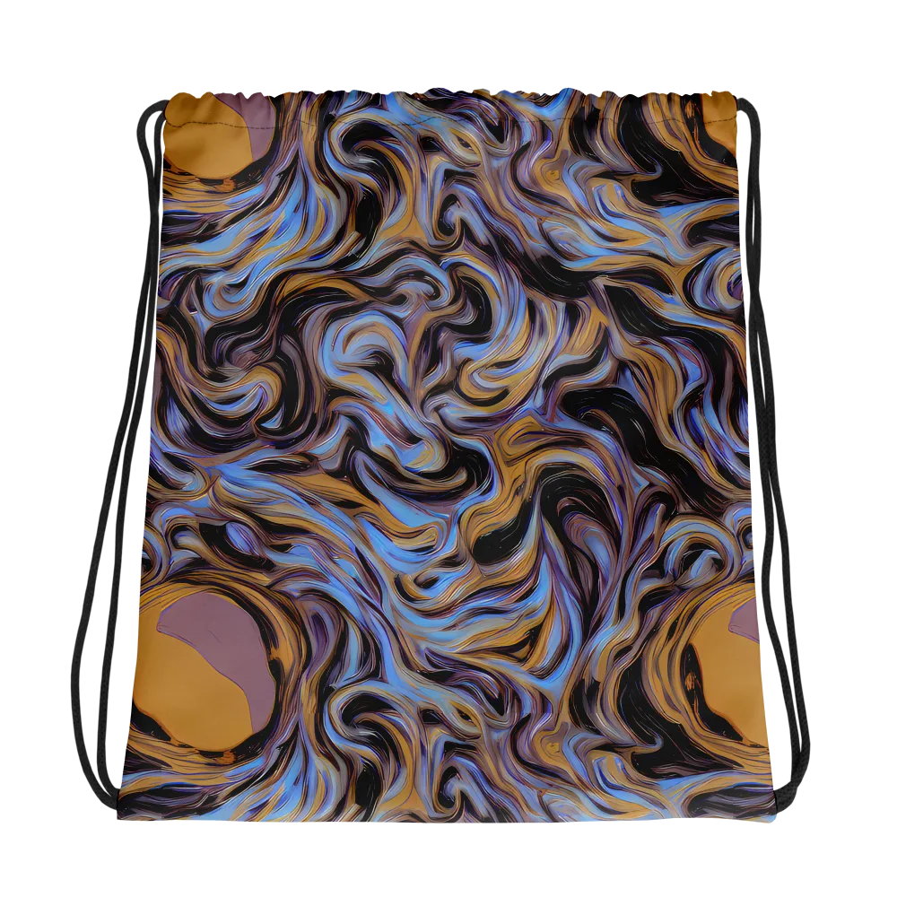 Sapphire Smoke on Drawstring Bag — Photo