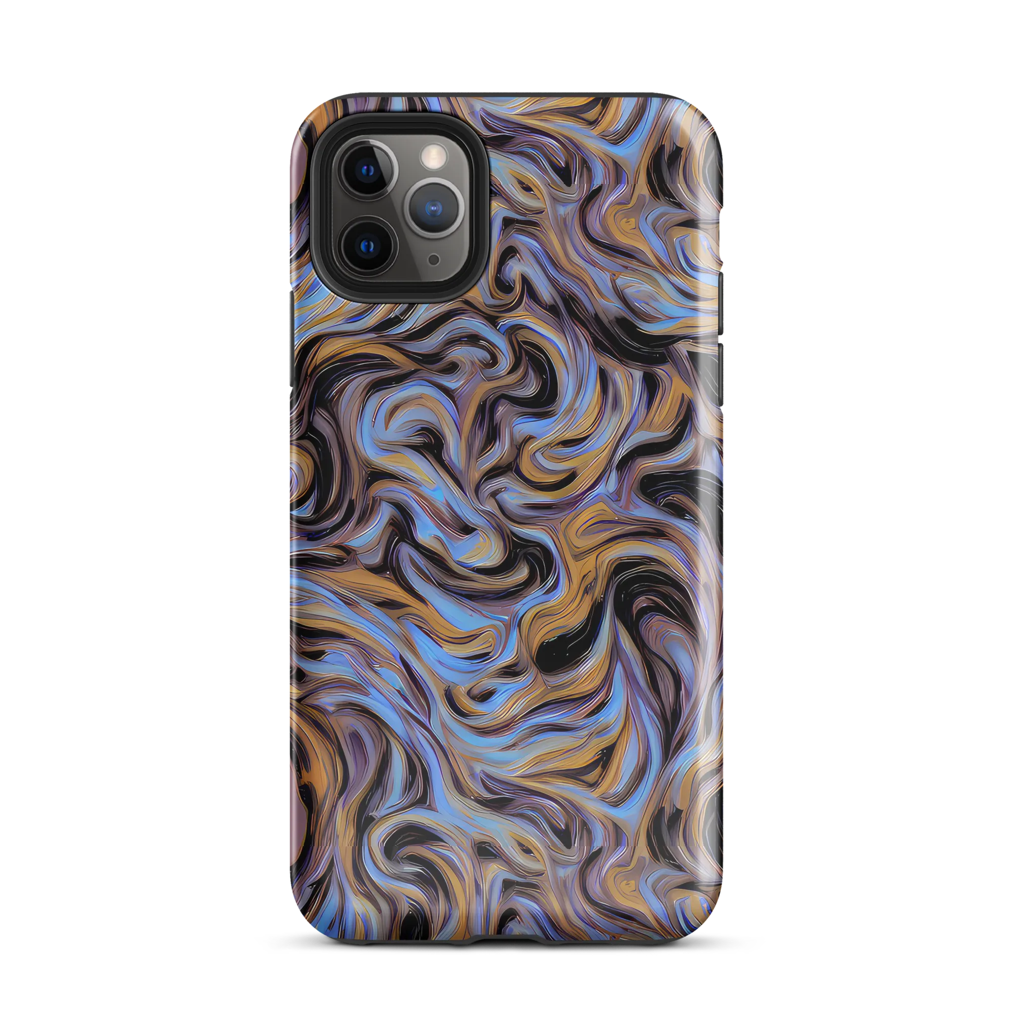 Sapphire Smoke on Tough Case for iPhone® — Front