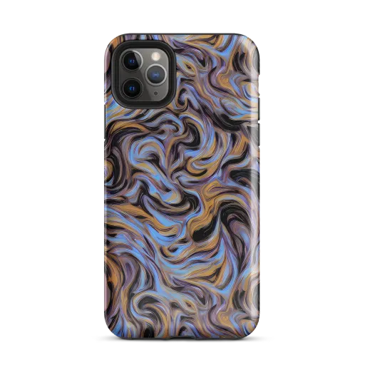 Sapphire Smoke on a Tough Case for iPhone®