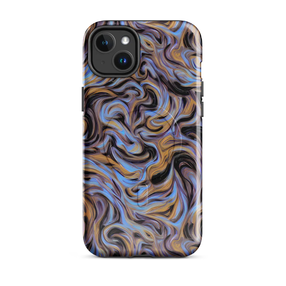 Sapphire Smoke on MagSafe Tough Case for iPhone® — Front
