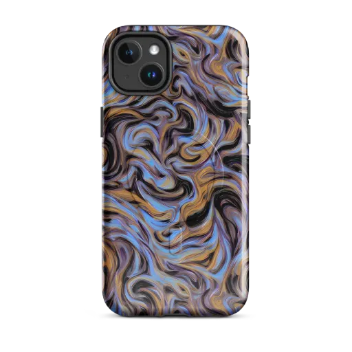 Sapphire Smoke on a MagSafe Tough Case for iPhone®