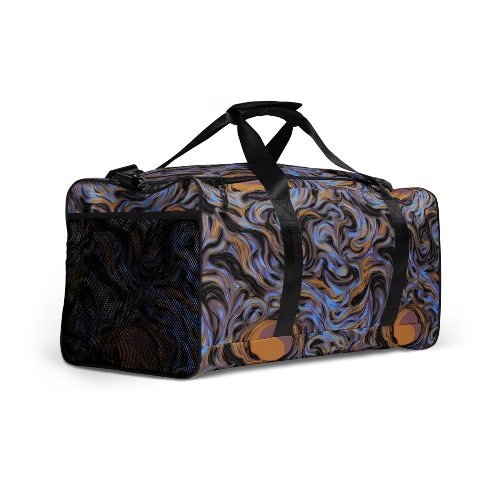 Sapphire Smoke on Duffle Bag — Right Front