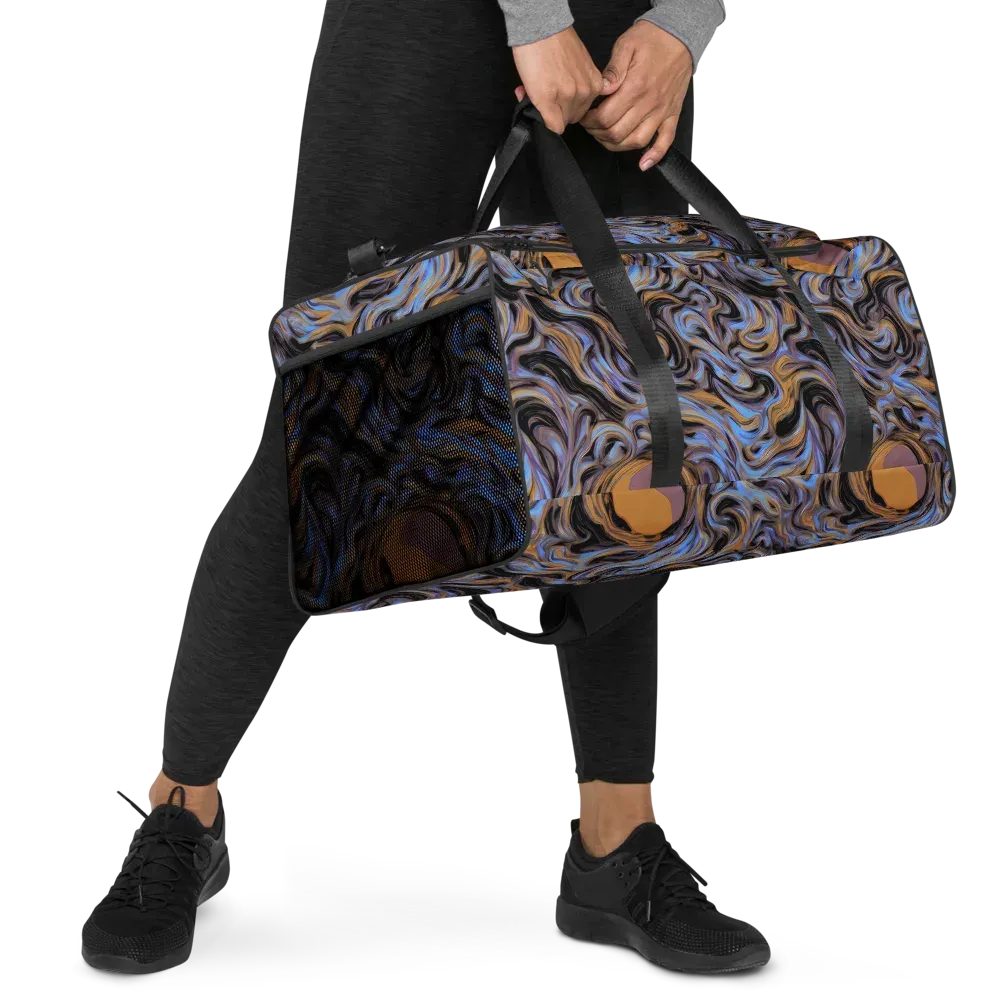 Sapphire Smoke on Duffle Bag — Right Front