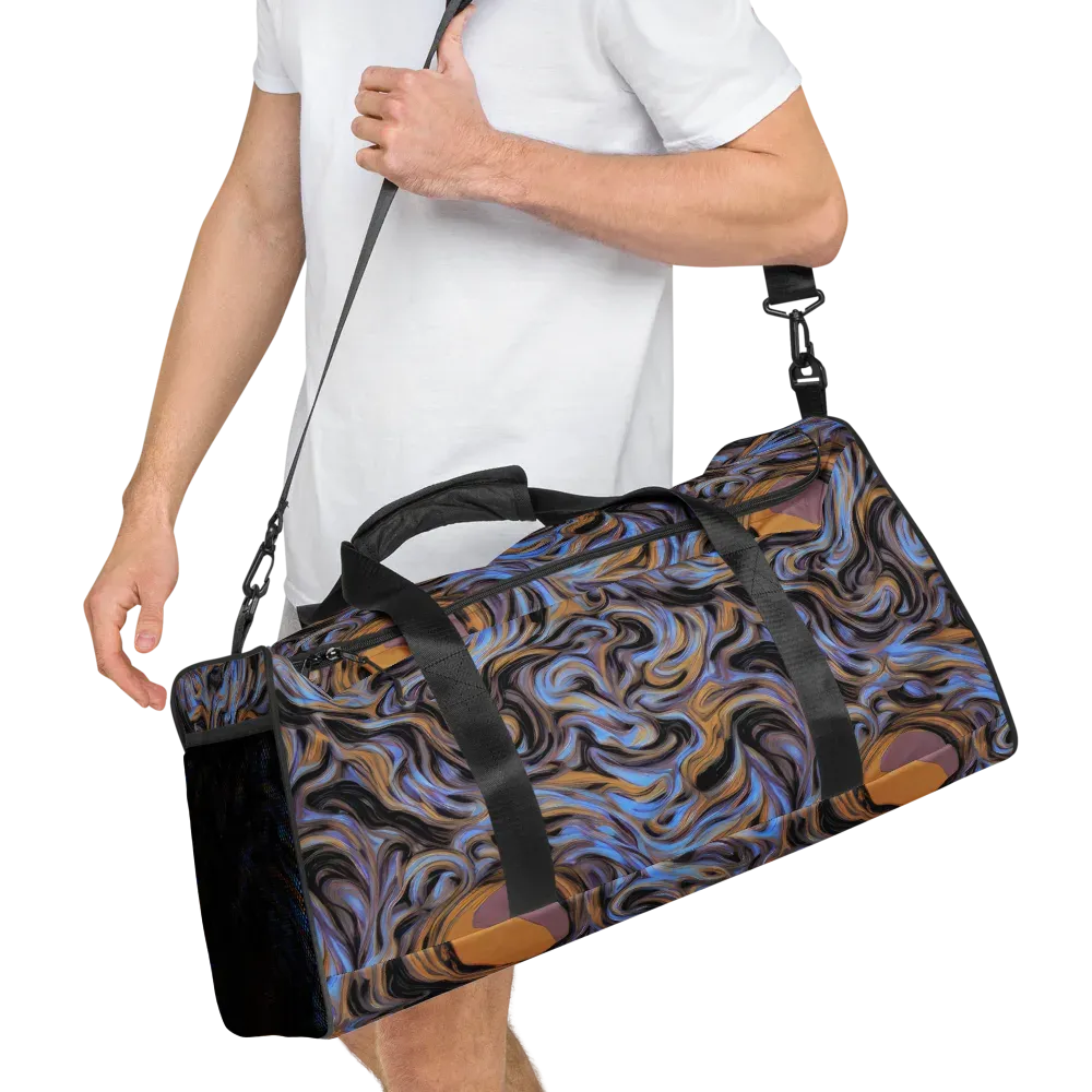 Sapphire Smoke on Duffle Bag — Right Front