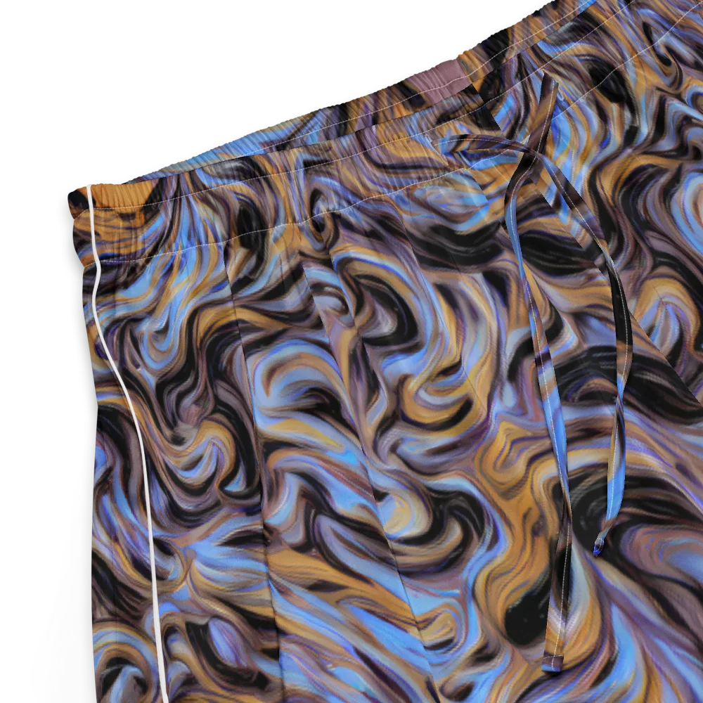 Sapphire Smoke on Women's Pajama Shorts — Product details