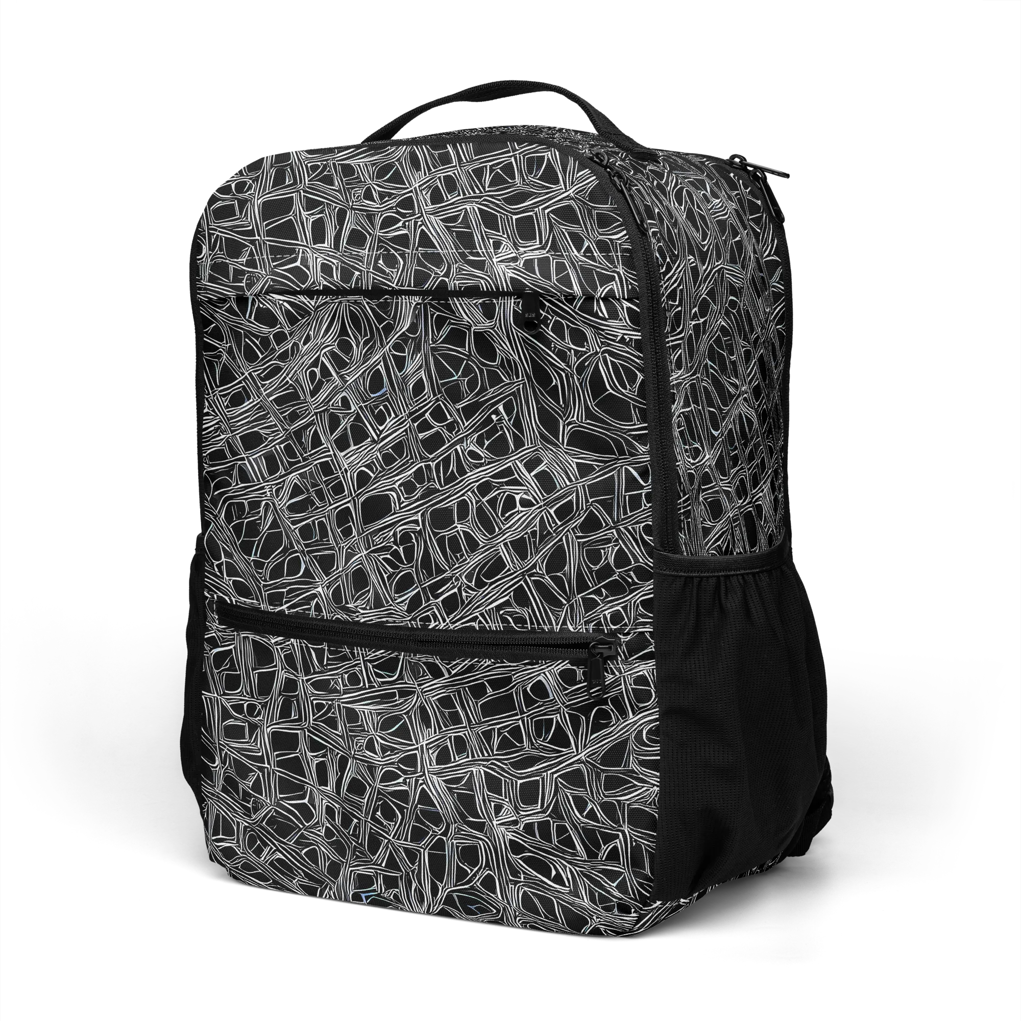 Whitewire on Utility Backpack — Left Front