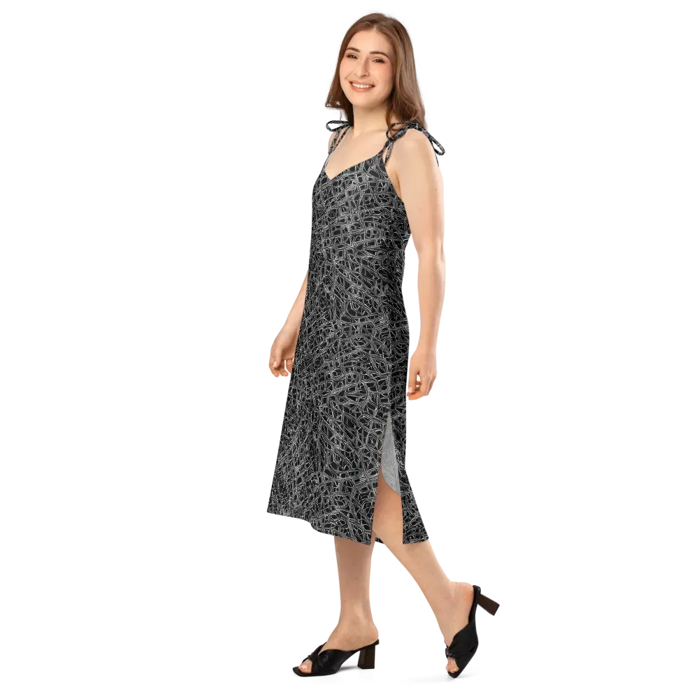 Whitewire on Slip Dress — Left Front