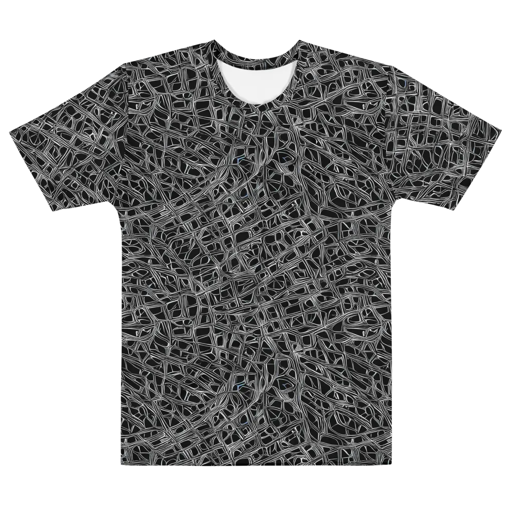 Whitewire on Men's Cotton Crew Neck T-Shirt — Front